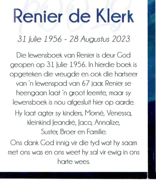 KLERK-DE-Renier-1956-2023-M_93