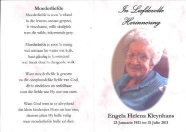 KLEYNHANS-Engela-Helena-1921-2011-F