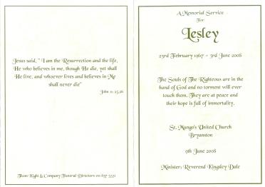 KLOPPER-Lesley-1967-2008-M