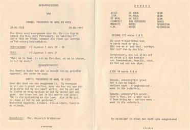 KOCK-DE-Daniel-Theodorus-DeWaal-1928-1993-M