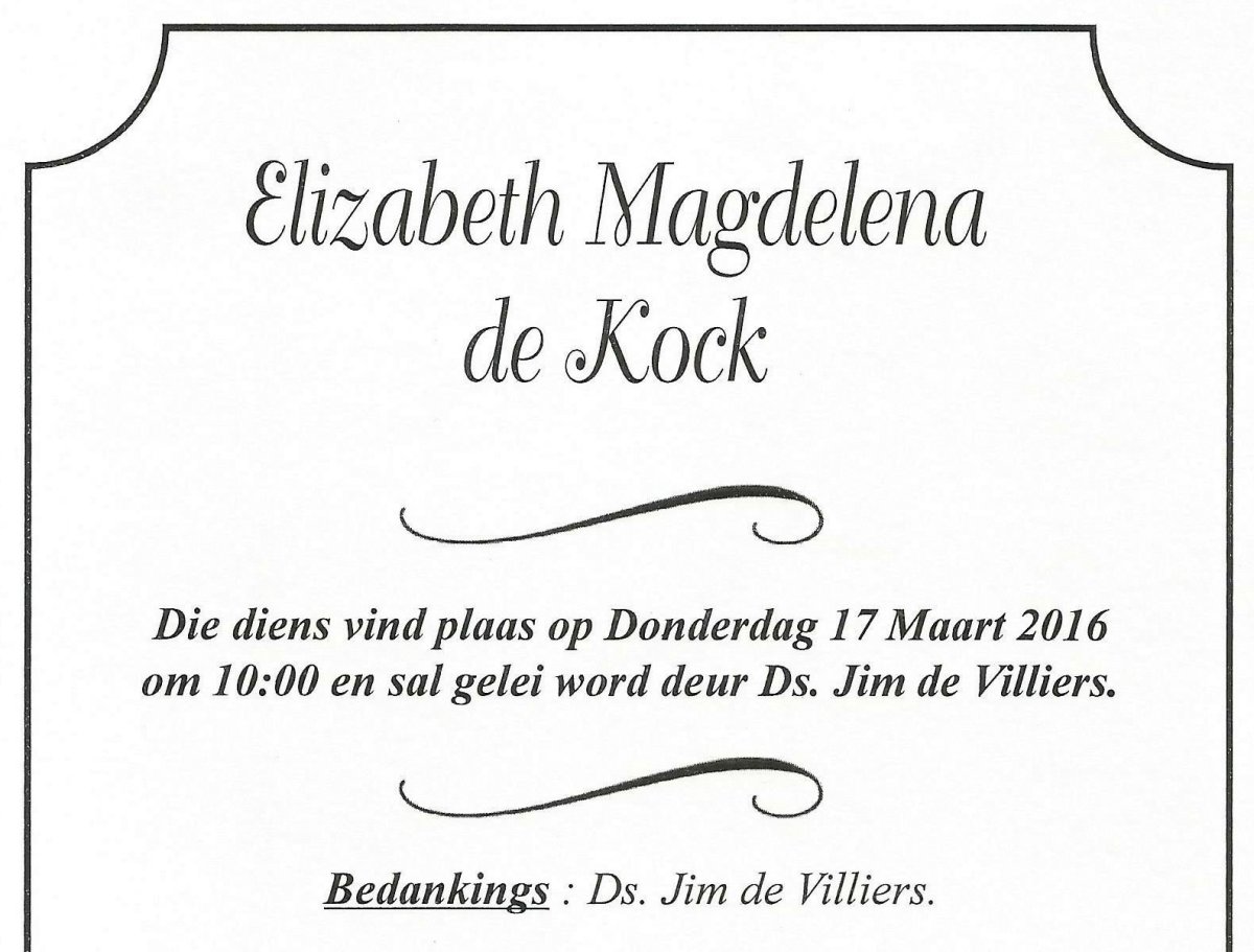 KOCK-DE-Elizabeth-Magdelena-Nn-Bessie-1946-2016-F_2