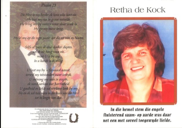 KOCK-DE-Magaretha-Christina-1949-2006_1