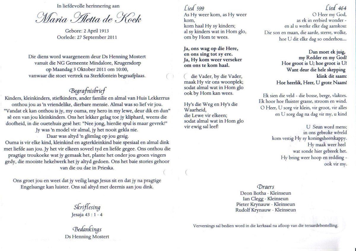 KOCK-DE-Maria-Aletta-1913-2011-F_1