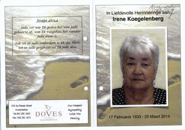 KOEGELENBERG-Surnames-Vanne