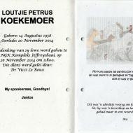 KOEKEMOER-Loutjie-Petrus-Nn-Loutjie-1958-2014-M_2