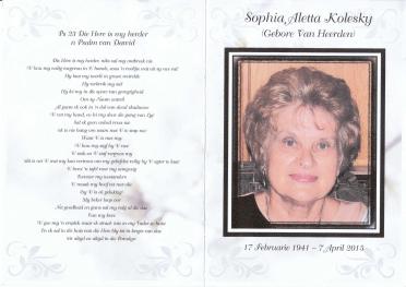 KOLESKY-Sophia-Aletta-nee-VanHeerden-1941-2015-F_100