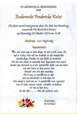 KOTZE-Embrenché-Fredericka-1930-2014-F-2