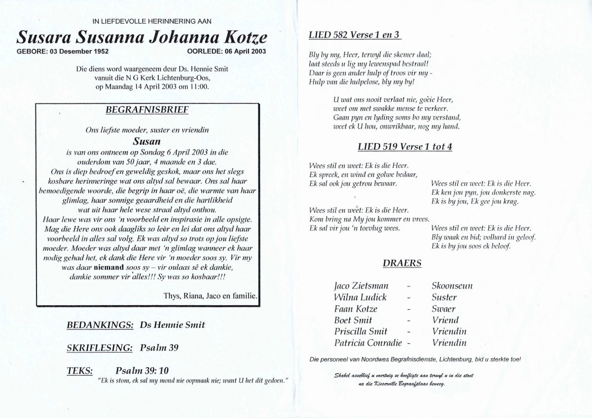 KOTZE-Susara-Susanna-Johanna-Nn-Susan-1952-2003-F-02