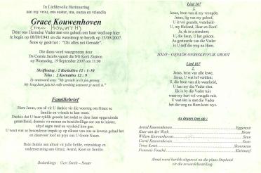 KOUWENHOVEN-Surnames-Vanne