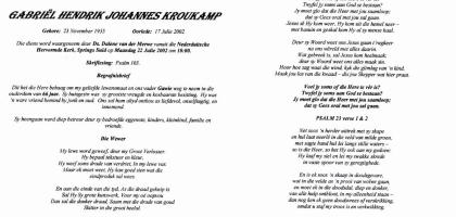 KRAUKAMP-Surnames-Vanne