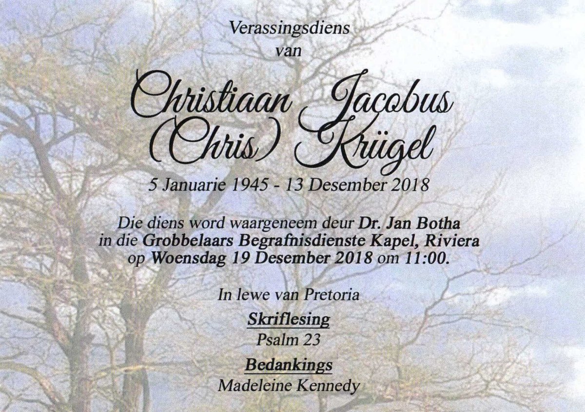 KRÜGEL-Christiaan-Jacobus-Nn-Chris-1945-2018-M_4