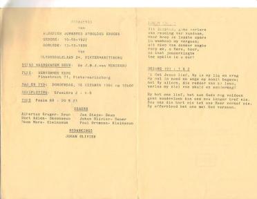 KRUGER-Albertus-Johannes-Arnoldus-1927-1986-M