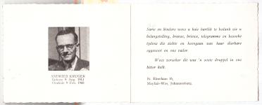 KRUGER-Andries-Gerhardus-Nn-Andries-1913-1968-M