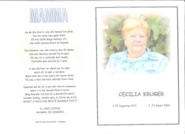 KRUGER-Cecilia-1931-2014-F