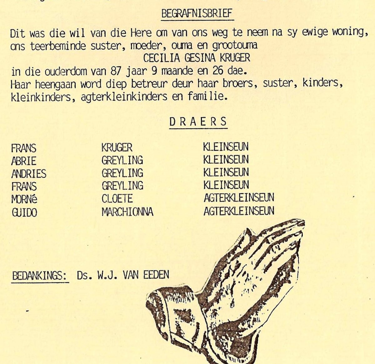 KRUGER-Cecilia-Gesina-nee-Venter-1904-1992-F-198