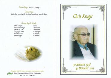 KRUGER-Christiaan-Jacobus-Nn-Chris-1938-2017-M