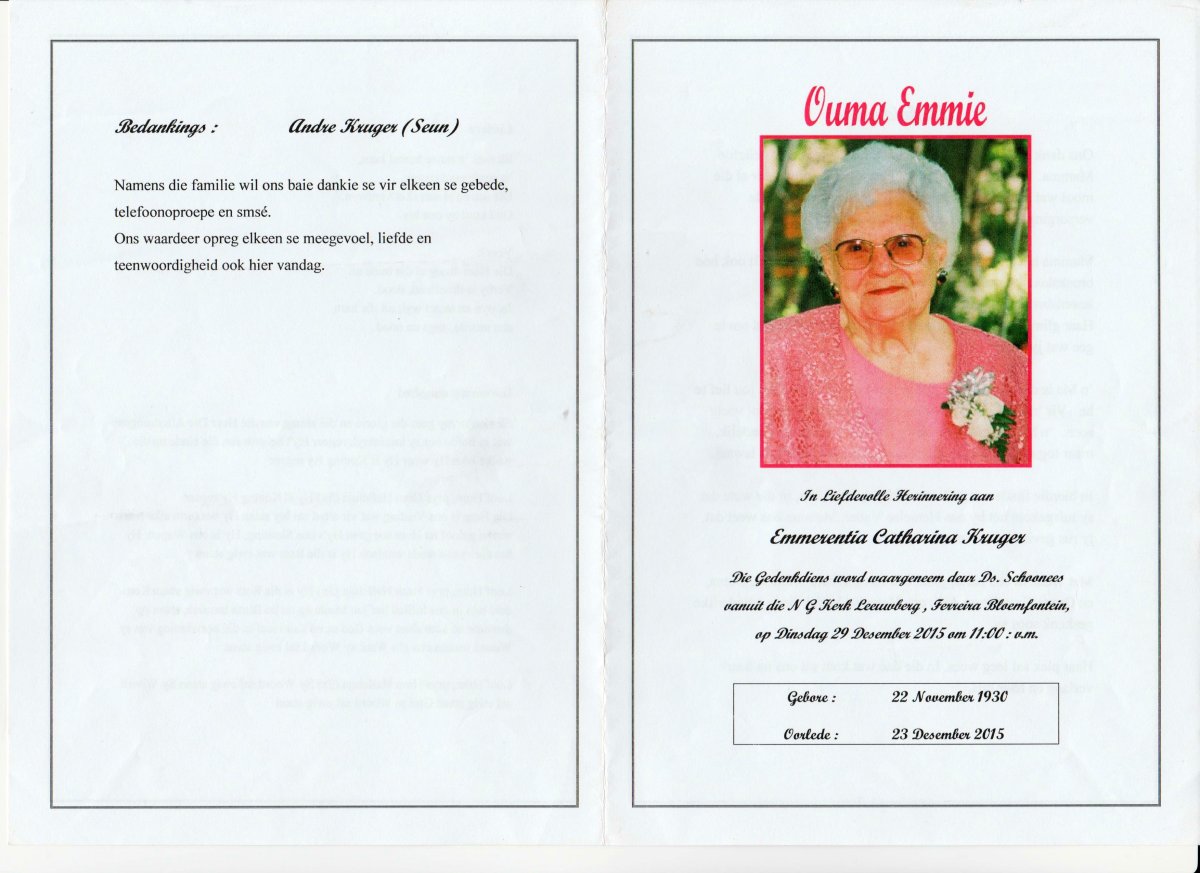 KRUGER-Emmerentia-Catharina-Nn-Emmie-1930-2015-F_1