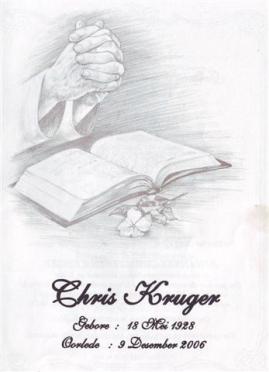 KRUGER-Johannes-Christiaan-Nn-Chris-1928-2006-M