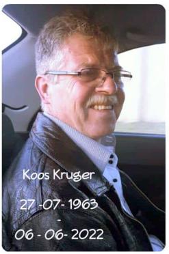 KRUGER-Koos-1954-2022-M