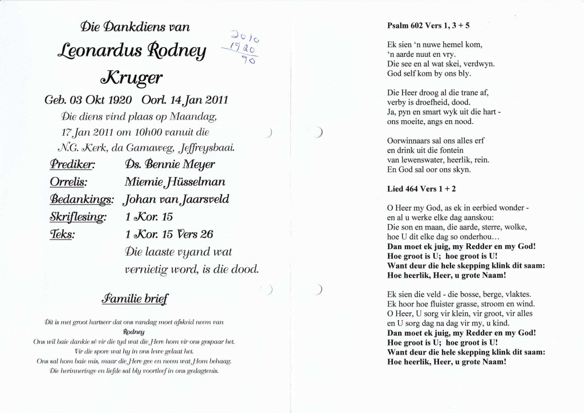 KRUGER-Leonardus-Rodney-Nn-Rodney-1920-2011-M_2
