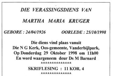 KRUGER-Martha-Maria-1926-1998-F_98