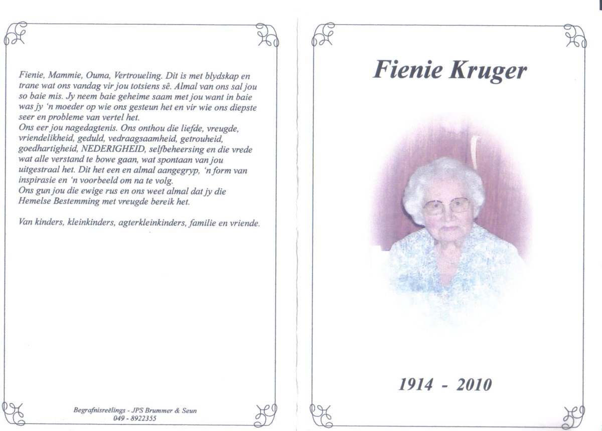 KRUGER-Roelofina-Nn-Fienie-1914-2010-F_1