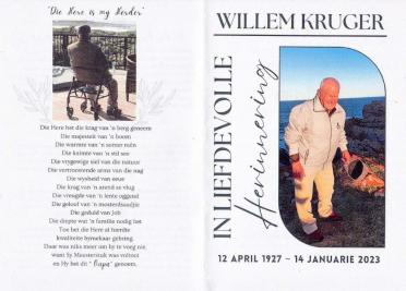 KRUGER-Willem-Nn-Willie-1927-2023-M