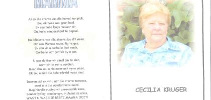 KRUGER-Cecilia-1931-2014