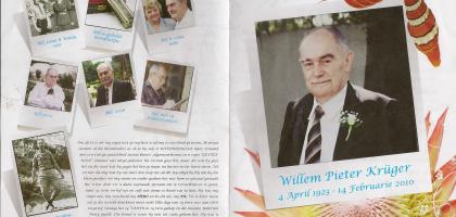 KRUGER-Willem-Pieter-Nn-Bill-1923-2010-M