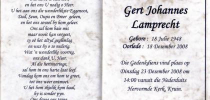 LAMPRECHT-Gert-Johannes-1948-2008-M