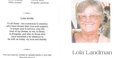 LANDMAN-Lola-Rubidge-Nn-Lola-nee-Ayliff-1940-2005-F