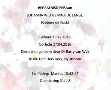 LANGE-DE-Johanna-Wilhelmina-Nn-Willemien-nee-DeKock-1942-2016-F_3