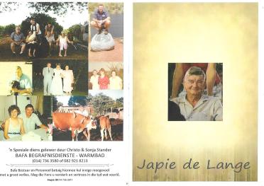 LANGE-DE-Mattheus-Willem-Gerhardus-Nn-Japie-1945-2014-M