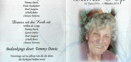 LANGE-DE-Pieternella-Magrieta-Gertruida-Nn-OumaPop.TannieNellie-nee-Koekemoer-1934-2013-F