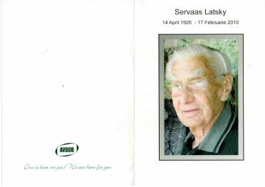 LATSKY-Servaas-Daniel-Nn-Servaas-1926-2010-M