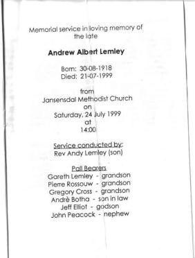 LEMLEY-Andrew-Albert-1918-1999-M