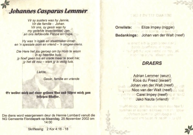LEMMER, Johannes Casparus 1920-2002_2