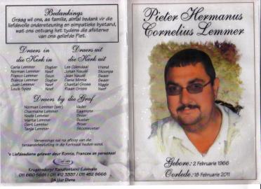 LEMMER-Pieter-Hermanus-Cornelius-1966-2011-M