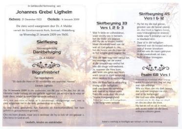 LIGTHELM-Johannes-Grebel-1922-2009-M
