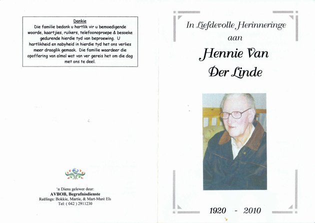 LINDE-VAN-DER-Hendrik-Petrus-Johannes-Nn-Hennie-1920-2010-M_1