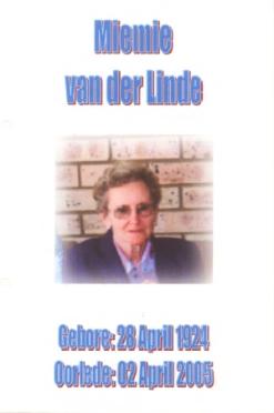 LINDE-VAN-DER-Jacomina-Margaretha-Nn-Miemie-1924-2005-F