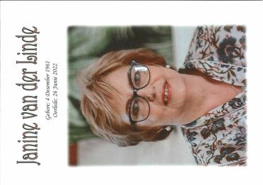 LINDE-VAN-DER-Janine-1961-2022-F