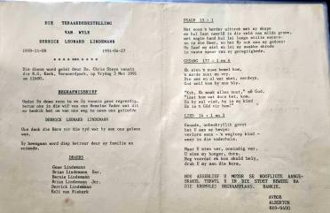 LINDEMANN-Derrick-Leonard-1939-1991-M