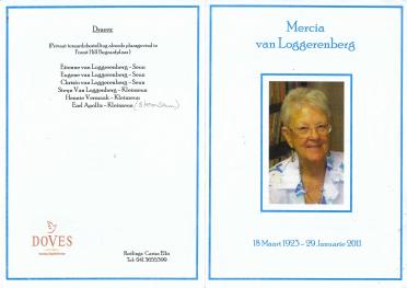 LOGGERENBERG-VAN-Mercia-Cornelia-Nn-Mercia-1923-2011-F