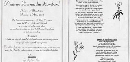 LOMBARD-Andries-Bernardus-1914-2002-M