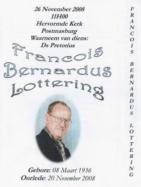 LOTTERING-Francois-Bernardus-Nn-Hoppy-1936-2008-M