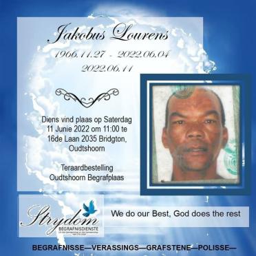 LOURENS-Jakobus-1966-2022-M