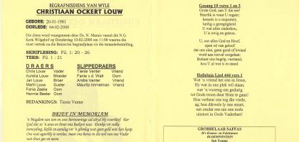 LOUW-Christiaan-Ockert-1981-2000-M