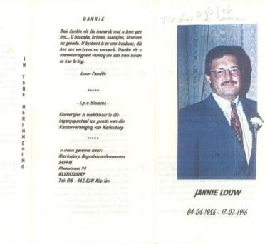 LOUW-Jannie-1956-1996-M