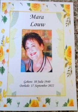 LOUW-Mara-nee-VanHuysteen-X-Reyneke-XX-Louw-XXX-Klopper-1940-2022-F